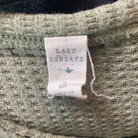 Lazy Sunday Waffle Tunic Top - Picture 5 of 5